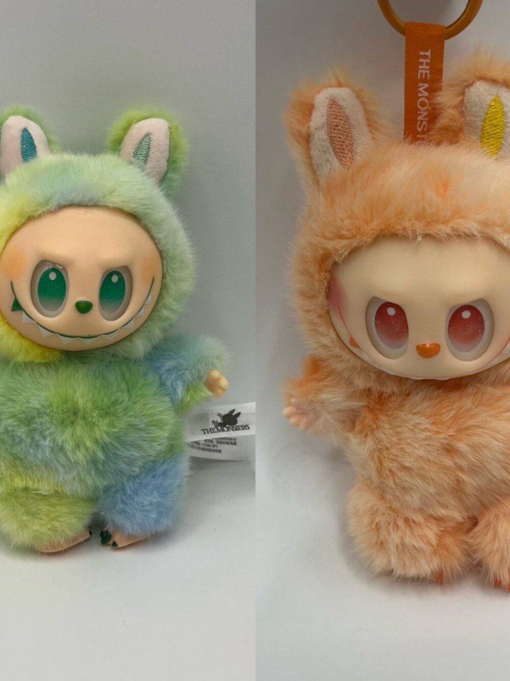 2Pcs Pop Mart Labubu The Monsters Big Into Energy Vinyl Plush